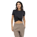 Camiseta Nike One Classic Cropped Feminina PRETO