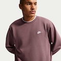 Blusão Masculino Club Crew Nike MARROM