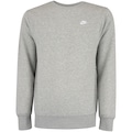 Blusão Masculino Club Crew Nike CINZA CLARO