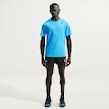 Camiseta Nike Manga Curta Dry-FIT Advance - Masculina AZUL/PRETO