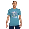 Camiseta Nike Run Masculina AZUL