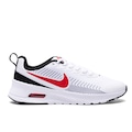 Tênis Masculino Nike Air Max Nuaxis BRANCO/VERMELHO