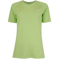 Camiseta ASICS Racket Antiodor-Feminina VERDE