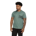 Camiseta Masculina Puma Manga Curta Tad Big Logo VERDE