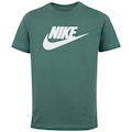 Opção de cor VERDE ESCURO de Camiseta Nike Sportswear Icon Futura Infantil