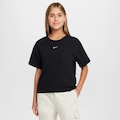 Camiseta Nike Sportswear Essentials Juvenil PRETO