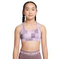 Top Nike Pro Swoosh - Infantil ROXO/MARROM
