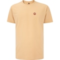 Camiseta Masculina HD Manga Curta Print Circle H0040 BEGE