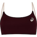 Top ASICS Faixa Alça Fina Adulto VINHO