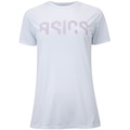 Camiseta ASICS Logo Treino UV 30 Feminina BRANCO