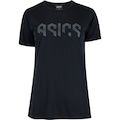Camiseta ASICS Logo Treino UV 30 Feminina PRETO