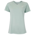 Camiseta ASICS Basic Logo Antiodor Feminina VERDE CLARO