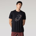 Camiseta ASICS Estampa Treino Masculina PRETO