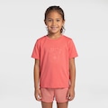 Conjunto Infantil ASICS Camiseta + Short ROSA/ROSA CLA