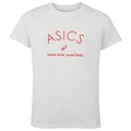 Camiseta ASICS Casual Infantil OFF WHITE