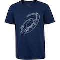 Camiseta ASICS Estampada Infantil AZUL ESCURO