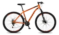 Bicicleta Colli Athena Aro 29 Freio à Disco Mecânico 21 Velocidades LARANJA