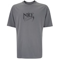 Camiseta Nike M90 Verbiage Masculina CINZA
