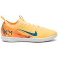 Chuteira Futsal Infantil Nike Zoom Vapor 16 Academy Kylian Mbappé LARANJA/AZUL