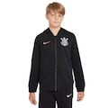 Jaqueta do Corinthians Nike Sportswear Club Juvenil PRETO