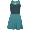 Vestido Nike Court Dri-FIT Slam Feminino VERDE ESCURO
