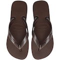 Chinelo Feminino Havaianas Top Tiras BRONZE
