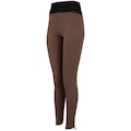 Calça Legging Feminina Lauf Black Tie BEGE