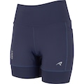 Bermuda Authen Grit Bossa 15cm Feminina AZUL ESCURO