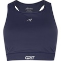 Top Fitness Authen Grit Bossa Nadador com Bolso Feminino com Bojo AZUL ESCURO