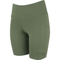 Bermuda Authen Essenial Run Stamina 18cm Feminina VERDE ESCURO