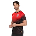 Camisa do Athletico-PR I 25/26 Jogador Umbro Masculina VERMELHO/PRETO