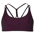 Top Oxer Brilho Alça Cruzada Infantil ROXO