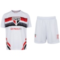 Kit de Uniforme do São Paulo Infantil Dry BRANCO