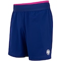 Bermuda Lacoste Mesh com Short de Compressão Integrado Masculina AZUL ESCURO