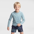 Camiseta Manga Longa Oxer UV - Infantil AZUL CLARO
