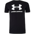 Camiseta Under Armour Sportstyle Masculina PRETO/BRANCO