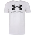 Camiseta Under Armour Sportstyle Masculina BRANCO/PRETO