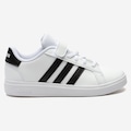 Tênis Juvenil adidas Grand Court 2.0 El BRANCO/PRETO