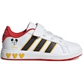 Tênis Infantil adidas Grand Court Disney Mickey Mouse BRANCO/PRETO