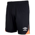 Calção Adulto Umbro Adamant PRETO/LARANJA