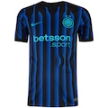 Camisa do Inter de Milão I 25/26 Torcedor Pro Nike Masculina PRETO
