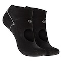 Meia Oxer Sapatilhas Pilates com Antiderrapante 34-36 PRETO