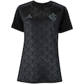 Camisa do Internacional III 25/26 Torcedor adidas Feminina PRETO/CINZA ESC
