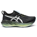 Tênis Feminino ASICS Novablast 5 Luxe PRETO/CINZA