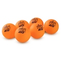 Bolas de Tênis de Mesa Vollo 1 Estrela com 6 Unidades LARANJA