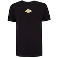 Camiseta do Los Angeles Lakers NBA Just One N0098 Masculina PRETO