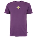 Camiseta do Los Angeles Lakers NBA Just One N0098 Masculina ROXO ESCURO
