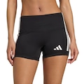 Bermuda adidas 3 Listras Feminino PRETO