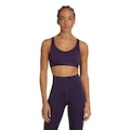 Top adidas All Me Essentials Suporte Médio Adulto ROXO ESCURO