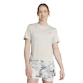 Camiseta adidas Own The Run Melange Feminina CINZA CLARO